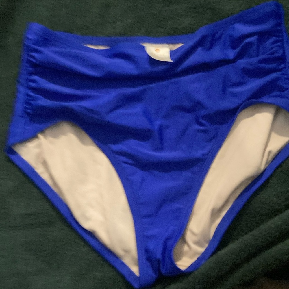 Shade & Shore Royal Blue Bikini Bottoms